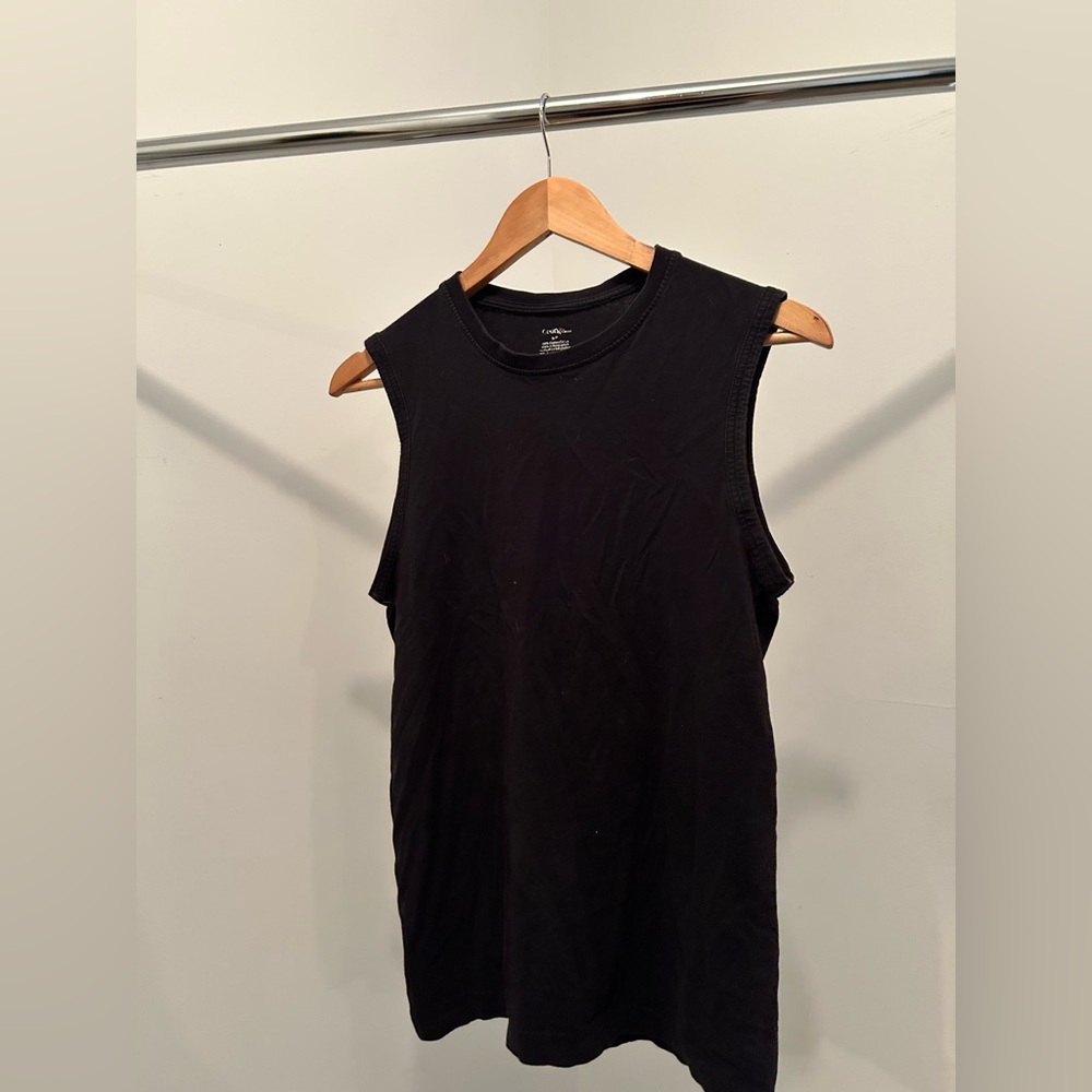 Black Cotton Top
